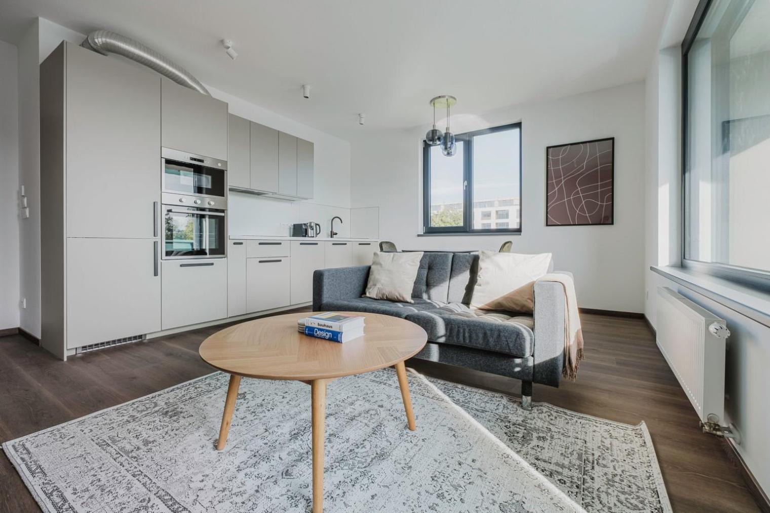 Blueground 3 New Build Balcony Prg-37 Appartement *